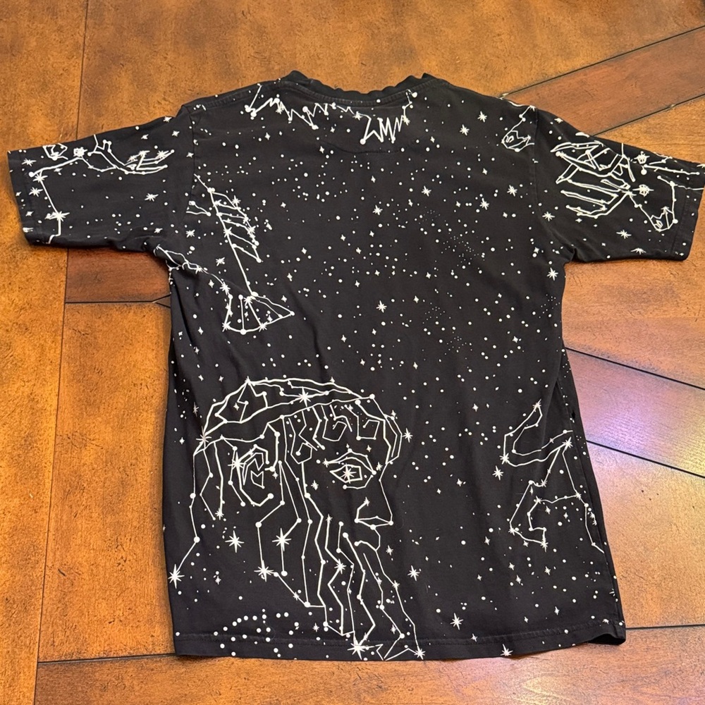 Neff Starry Night Deer Graphic Tee - Picture 4 of 6